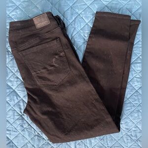 American Eagle Super Super Stretch X Black Jeggings Size 12